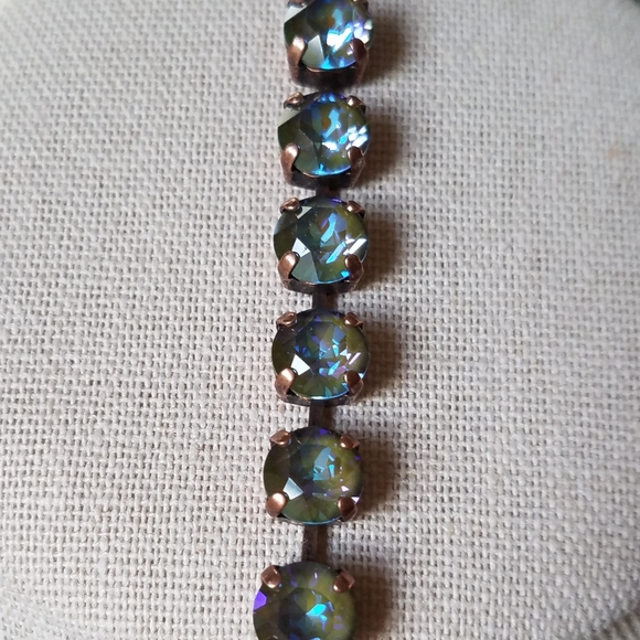 Austrian Crystal Bracelet in Copper - Picture 8 of 8